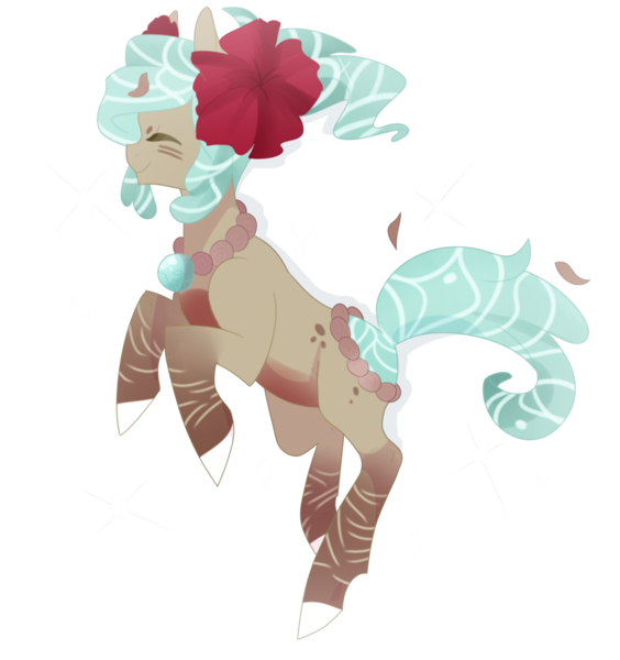 Size: 1024x1090 | Tagged: safe, artist:rannarbananar, derpibooru import, oc, oc:tetra, unofficial characters only, original species, pond pony, solo