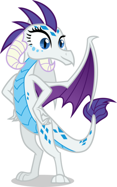 Size: 885x1414 | Tagged: artist:punzil504, derpibooru import, dragon, dragoness, dragonified, female, gauntlet of fire, palette swap, raridragon, rarity, recolor, safe, simple background, solo, species swap, transparent background, vector