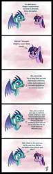 Size: 1280x4164 | Tagged: safe, artist:123turtleshell, derpibooru import, princess ember, twilight sparkle, twilight sparkle (alicorn), alicorn, dragon, pony, gauntlet of fire, awkward, comic, female, mare, this will end in tears and/or death