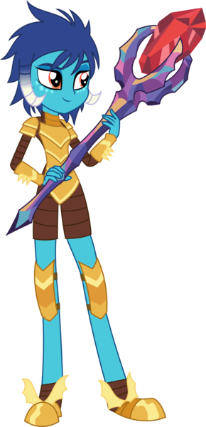 Size: 1253x2596 | Tagged: safe, artist:sketchmcreations, derpibooru import, princess ember, dragon, equestria girls, gauntlet of fire, armor, bloodstone scepter, dragon armor, dragon lord ember, equestria girls-ified, female, humanized, inkscape, simple background, solo, transparent background, vector, wingless