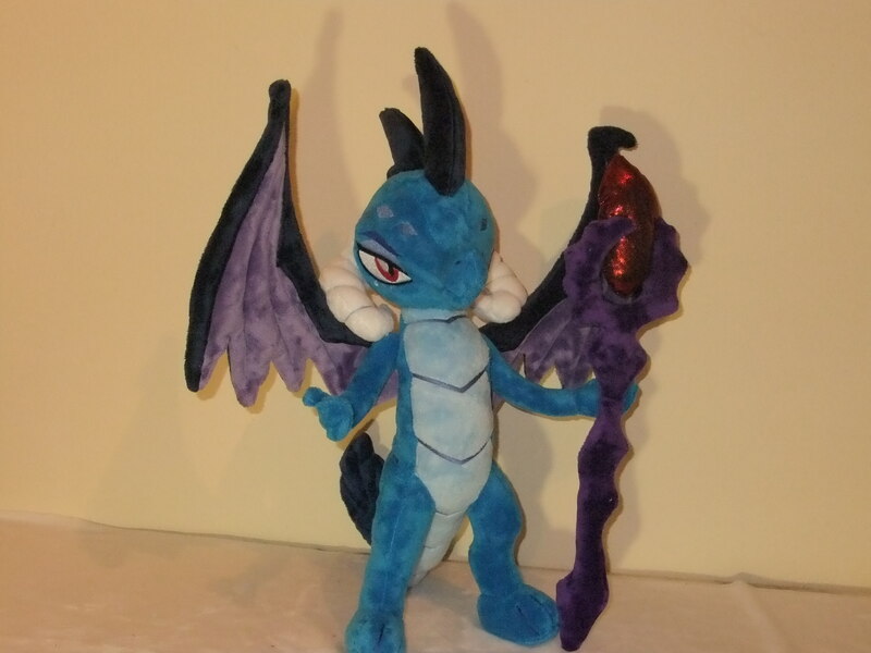 Size: 4000x3000 | Tagged: artist:masha05, bloodstone scepter, derpibooru import, dragon, dragon lord ember, gauntlet of fire, irl, photo, plushie, princess ember, safe, solo