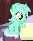 Size: 117x145 | Tagged: safe, derpibooru import, screencap, lyra heartstrings, pony, amending fences, cropped, cute, female, filly, filly lyra, lyrabetes, picture for breezies, solo, younger