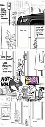 Size: 1036x2892 | Tagged: anthro, applejack, artist:bgn, barely pony related, benjamin clawhauser, brony, caught, chief bogo, comic, derpibooru import, doll, explicit source, figurine, fluttershy, furry, judy hopps, pinkie pie, rabbit, rainbow dash, rarity, safe, toy, twilight sparkle, zootopia