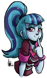 Size: 425x700 | Tagged: safe, artist:theartrix, derpibooru import, sonata dusk, equestria girls, rainbow rocks, simple background, solo, transparent background