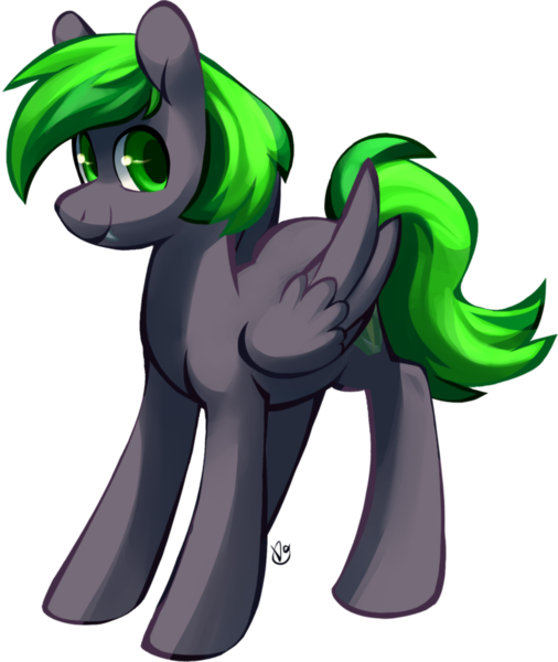 Size: 821x974 | Tagged: safe, artist:comikazia, derpibooru import, oc, oc:karl, unofficial characters only, pegasus, pony, green eyes