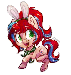 Size: 753x798 | Tagged: artist:spacechickennerd, derpibooru import, oc, oc:bunny bounce, safe, solo, unofficial characters only