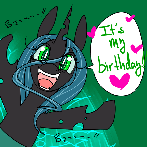 Size: 1000x1000 | Tagged: artist:ryuredwings, cute, cutealis, derpibooru import, filly, filly queen chrysalis, queen chrysalis, safe, solo