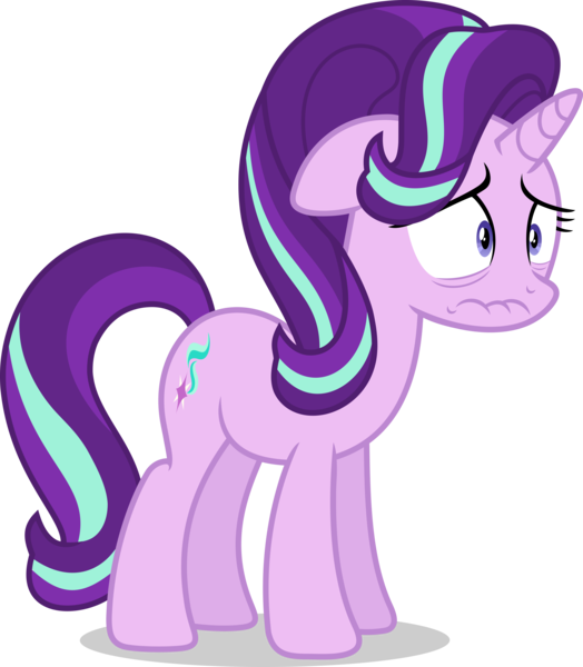 Size: 7000x8019 | Tagged: absurd resolution, artist:luckreza8, derpibooru import, faic, inkscape, safe, scrunchy face, simple background, solo, starlight glimmer, .svg available, the crystalling, transparent background, vector, worry