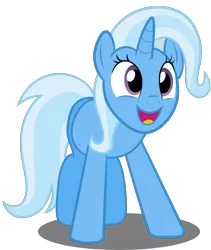 Size: 2073x2455 | Tagged: safe, artist:spellboundcanvas, derpibooru import, trixie, pony, unicorn, no second prances, adorable face, cute, daaaaaaaaaaaw, diatrixes, female, mare, open mouth, simple background, solo, transparent background, vector