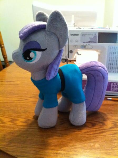 Size: 562x753 | Tagged: 4de, artist:planetplush, derpibooru import, irl, maud pie, photo, plushie, prototype, safe, solo