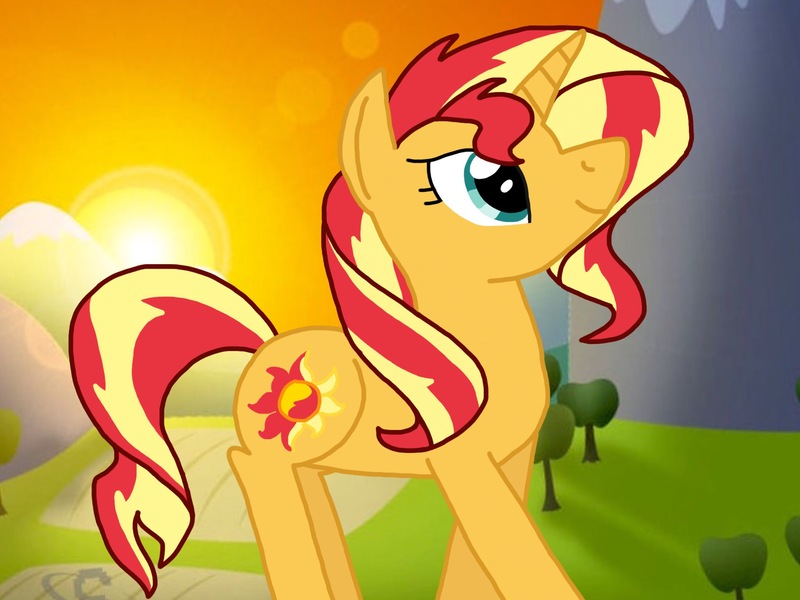 Size: 2048x1536 | Tagged: safe, artist:kindheart525, derpibooru import, sunset shimmer, pony, unicorn, solo