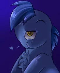 Size: 1400x1700 | Tagged: safe, artist:segraece, derpibooru import, blues, noteworthy, earth pony, pony, bust, chest fluff, donny swineclop, error, heart, male, solo, stallion, wtf