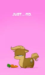 Size: 597x986 | Tagged: artist:jollyjack, carrot, derpibooru import, food, oc, ponified, safe, unamused