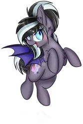 Size: 1600x2400 | Tagged: safe, artist:silent-shadow-wolf, derpibooru import, oc, oc:candle wick, unofficial characters only, bat pony, pony, simple background, solo, transparent background