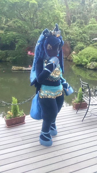 Size: 600x1068 | Tagged: clothes, cosplay, costume, derpibooru import, fursuit, human, irl, irl human, photo, princess luna, safe, solo