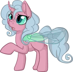 Size: 1286x1283 | Tagged: artist:paintsplatter, changepony, derpibooru import, hybrid, interspecies offspring, magical lesbian spawn, oc, oc:alate pie, offspring, parent:pinkie pie, parent:queen chrysalis, parents:pinkiesalis, safe, simple background, solo, transparent background, unofficial characters only
