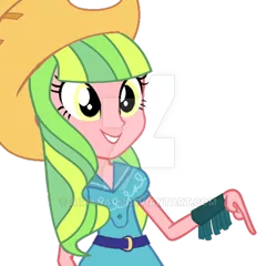 Size: 600x575 | Tagged: safe, artist:airiana45, derpibooru import, lemon zest, equestria girls, friendship games, alternate universe, simple background, solo, transparent background, vector, watermark