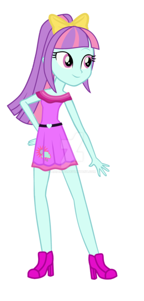 Size: 1024x2140 | Tagged: safe, artist:airiana45, derpibooru import, sunny flare, equestria girls, friendship games, alternate universe, simple background, solo, transparent background, watermark