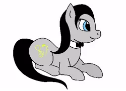Size: 449x325 | Tagged: safe, derpibooru import, oc, oc:klavinova, unofficial characters only, pony, female, mare, simple background, smiling, solo, white background
