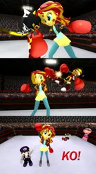 Size: 1280x2304 | Tagged: safe, artist:migueruchan, derpibooru import, edit, sunset shimmer, equestria girls, 3d, boxing, boxing gloves, boxing ring, crossover, gmod, honey the cat, knock out, mario, princess peach, punch out, recolor, sega, sonic the hedgehog (series), super mario bros.