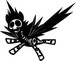 Size: 2500x2006 | Tagged: artist:bluetech, cloud bone, dem bones, derpibooru import, electrocution, inkscape, newbie dash, rainbow dash, safe, simple background, skeleton, solo, transparent background, vector, x-ray, x-ray picture