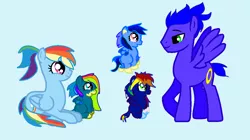 Size: 1190x668 | Tagged: artist:abrilelizabeth, crossover, crossover shipping, derpibooru import, female, interspecies, male, oc, offspring, parent:rainbow dash, parent:sonic the hedgehog, parents:sonicdash, ponified, rainbow dash, safe, shipping, sonicdash, sonic the hedgehog, sonic the hedgehog (series), straight