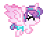 Size: 62x82 | Tagged: safe, artist:botchan-mlp, derpibooru import, princess flurry heart, alicorn, pony, the crystalling, animated, baby, cute, desktop ponies, diaper, eyes closed, female, filly, flurrybetes, flying, foal, pixel art, simple background, solo, transparent background