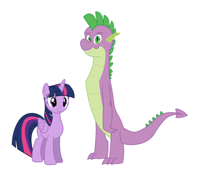 Size: 1024x902 | Tagged: safe, artist:neonglowlight, derpibooru import, spike, twilight sparkle, twilight sparkle (alicorn), alicorn, dragon, pony, female, mare, older, older spike, teenage spike, teenaged dragon