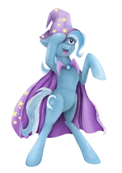 Size: 2894x4093 | Tagged: safe, artist:cluelesstuna, derpibooru import, trixie, pony, absurd resolution, bipedal, simple background, solo, transparent background, vector