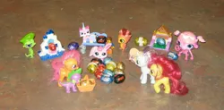 Size: 2586x1271 | Tagged: apple bloom, artist:cheerbearsfan, blind bag, brushable, chocolate, chocolate egg, crossover, cutie mark crusaders, derpibooru import, food, irl, lego, lego friends, littlest pet shop, minka mark, photo, picnic basket, rabbit, russell ferguson, safe, scootaloo, spike, sweetie belle, the lego movie, toy, unikitty, vinnie terrio