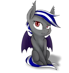 Size: 1871x1990 | Tagged: safe, artist:apple-crumbler, derpibooru import, oc, unofficial characters only, bat pony, pony, solo