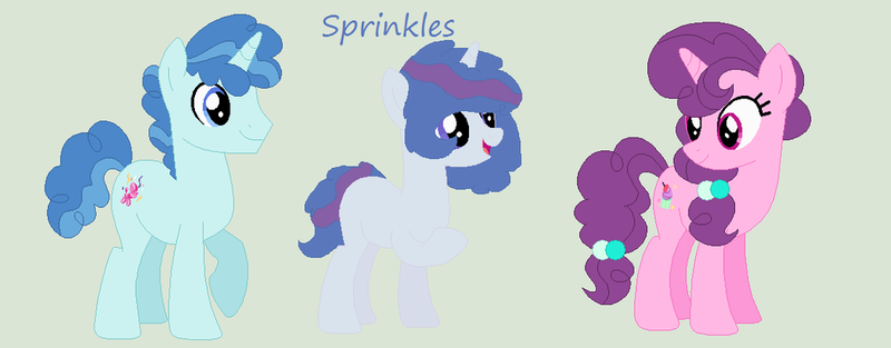 Size: 1024x400 | Tagged: artist:aquadusk, blank flank, derpibooru import, female, male, oc, oc:sprinkles, offspring, parent:party favor, parents:partybelle, parent:sugar belle, partybelle, party favor, safe, shipping, simple background, straight, sugar belle