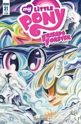 Size: 1054x1600 | Tagged: artist:sararichard, comic, cover, derpibooru import, idw, little strongheart, rainbow dash, safe, spoiler:comic, spoiler:comicff31