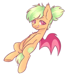 Size: 1024x1152 | Tagged: safe, artist:hawthornss, derpibooru import, oc, oc:sweet spot, unofficial characters only, bat pony, pony, solo