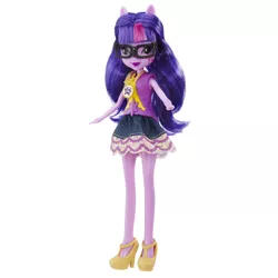 Size: 1000x1000 | Tagged: safe, derpibooru import, official, sci-twi, twilight sparkle, equestria girls, legend of everfree, camp fashion show outfit, doll, glasses, solo, toy