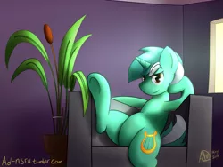Size: 4000x3000 | Tagged: absurd resolution, artist:yuradhear, derpibooru import, explicit source, guyra, lyra heartstrings, male, potted plant, rule 63, solo, solo male, suggestive, window