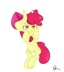 Size: 1920x2160 | Tagged: safe, artist:berrity, derpibooru import, apple bloom, crying, image, png, simple background, solo, transparent background