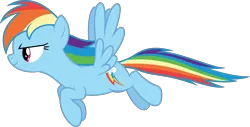 Size: 6000x3052 | Tagged: absurd resolution, artist:dashiesparkle, artist:yanoda, derpibooru import, flying, ponyscape, rainbow dash, rainbow falls, safe, simple background, solo, .svg available, transparent background, vector