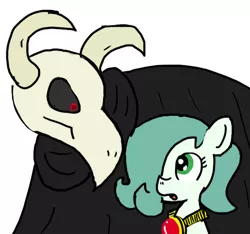 Size: 640x600 | Tagged: safe, artist:ficficponyfic, color edit, derpibooru import, edit, oc, oc:emerald jewel, oc:lady elegance, unofficial characters only, chimera, chimera pony, dragon, earth pony, pony, undead, colt quest, bone, child, color, colored, colt, cute, foal, glowing eyes, horns, male, monster, red eyes, skull