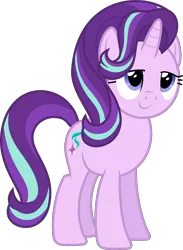 Size: 3000x4109 | Tagged: safe, artist:crimsumic, derpibooru import, starlight glimmer, pony, unicorn, no second prances, absurd resolution, cute, female, full body, glimmerbetes, inkscape, lidded eyes, mare, relaxed, simple background, solo, transparent background, vector