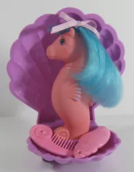 Size: 468x600 | Tagged: derpibooru import, g1, irl, photo, safe, sea ponies, sea pony, solo, toy, wavedancer