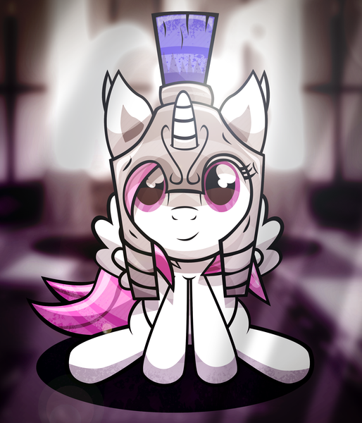 Size: 3000x3500 | Tagged: artist:sol-r, cewestia, cute, derpibooru import, filly, helmet, looking at you, pink-mane celestia, princess celestia, safe, sitting, solo