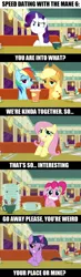 Size: 1272x4377 | Tagged: safe, derpibooru import, edit, screencap, applejack, beaude mane, fluttershy, honey curls, joan pommelway, mare e. lynn, mr. waddle, pinkie pie, rainbow dash, rarity, twilight sparkle, twilight sparkle (alicorn), alicorn, earth pony, pony, the saddle row review, absurd resolution, appledash, background pony, cup, del griffith, discovery family logo, female, food, lesbian, male, mane six, mare, neal page, neighl page, planes trains and automobiles, shipping, stallion, tea, teacup
