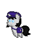 Size: 128x128 | Tagged: safe, alternate version, artist:pixelanon, derpibooru import, oc, oc:joyride, unofficial characters only, pony, unicorn, colt quest, 8-bit, alternate color palette, child, cute, female, filly, foal, hat, horn, mailbag, mailmare, mailpony, pixel art, pointy ponies, postman's hat, postmare, simple background, solo, transparent background