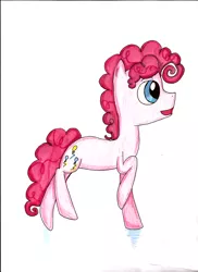 Size: 2550x3506 | Tagged: safe, artist:colouredteapot, derpibooru import, pinkie pie, bubble berry, rule 63, solo, traditional art