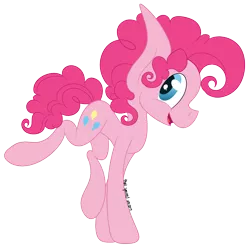 Size: 1646x1630 | Tagged: safe, artist:blackgryph0n, artist:spottie-dots, derpibooru import, pinkie pie, bubble berry, rule 63, simple background, solo, transparent background