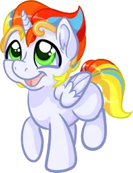 Size: 1402x1817 | Tagged: safe, artist:paintsplatter, derpibooru import, oc, oc:prince corona, unofficial characters only, alicorn, pony, alicorn oc, offspring, parent:princess celestia, parent:unnamed oc, parents:canon x oc, simple background, solo, transparent background