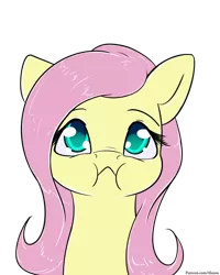 Size: 1000x1250 | Tagged: safe, artist:alasou, deleted from derpibooru, derpibooru import, fluttershy, pony, face, faic, puffy cheeks, silly, silly face, silly pony, simple background, solo, transparent background