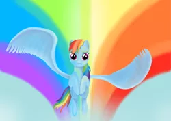 Size: 900x637 | Tagged: artist:sstab29, derpibooru import, rainbow dash, safe, solo