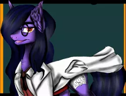 Size: 2048x1556 | Tagged: artist:brainiac, canterlot tales, clothes, derpibooru import, doctor, lab coat, male, oc, oc:brainiac, safe, solo, unofficial characters only